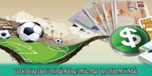 Cá Độ Bóng Đá Có Bị Bắt Không? Mức Phạt Quy Định Mới Nhất