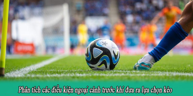 Phân tích các điều kiện ngoại cảnh trước khi đưa ra lựa chọn kèo