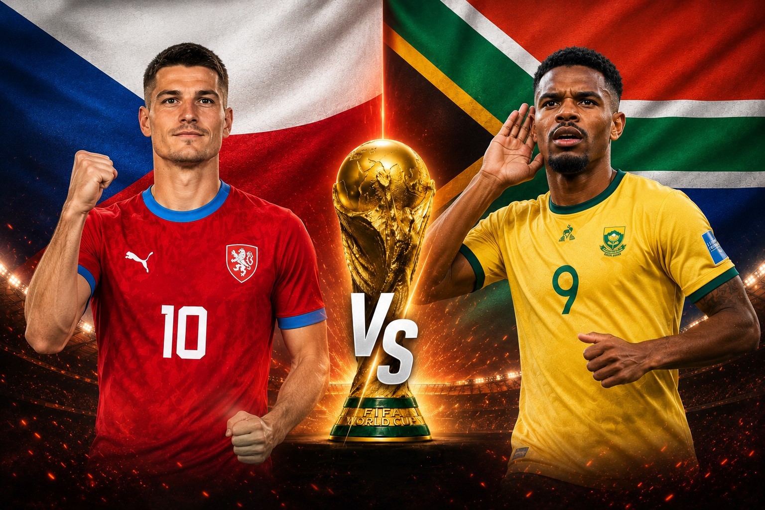 Soi kèo CH Czech vs Nam Phi 23h00 ngày 18/06: Lấy điểm từ mỏ vàng
