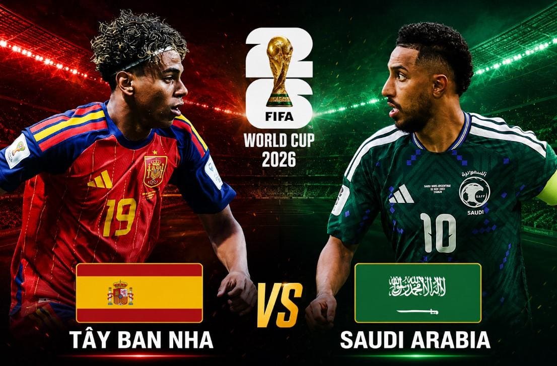 Soi kèo Tây Ban Nha vs Saudi Arabia