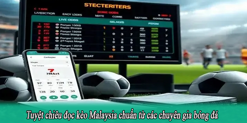 Tuyệt chiêu đọc kèo Malaysia chuẩn từ các chuyên gia bóng đá